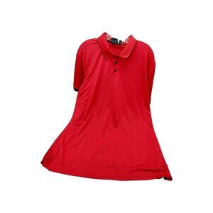 Stormtech Performance Golf Polo Shirt Men's Size XL Short Sleeve Red